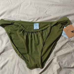 Shade & Shore Khaki Bikini Bottom